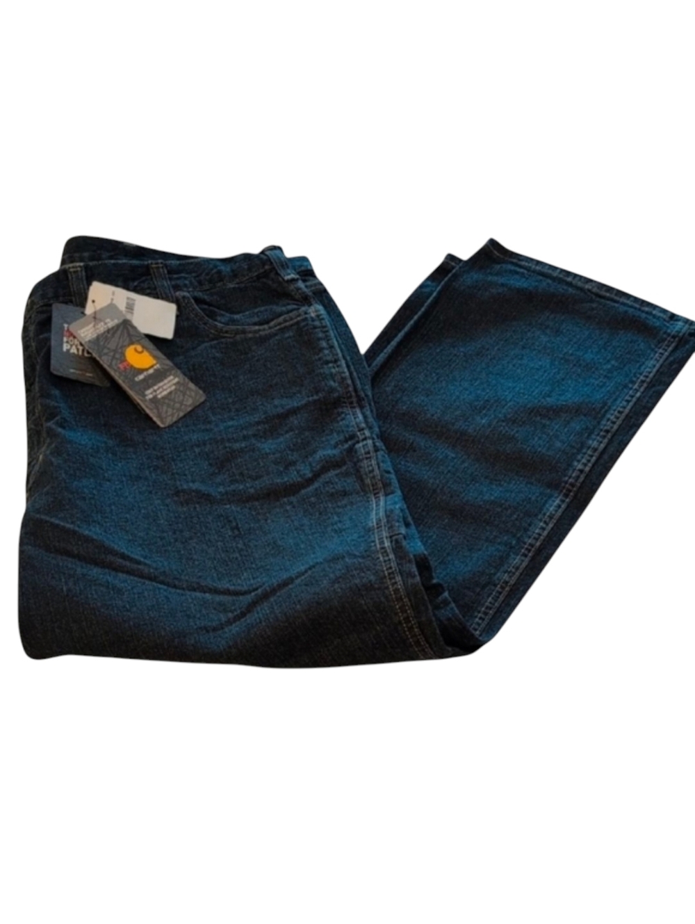 Carhartt FR Relaxed Fit Rugged Flex Denim Dark Wash Jeans Size 48x30